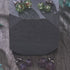 Chocolate | .925 Sterling Silver | Mini Firefly Glass Stud Earrings